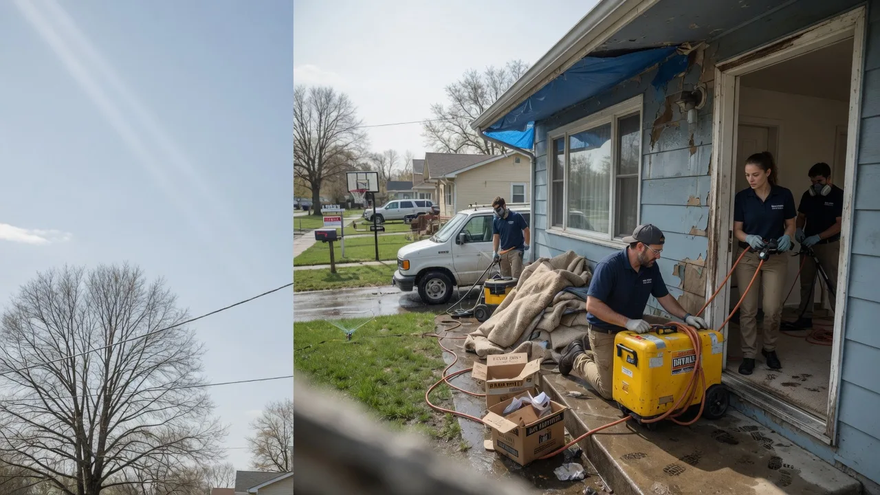 Basement Flood Cleanup in Pierce, ID near me